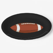 Football Bowl Party Papieren Bordje (Gekanteld)