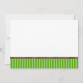 Football Boy Baby Shower Invitations Kaart (Achterkant)