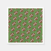 Football Boy Birthday Party Servet (Voorkant)