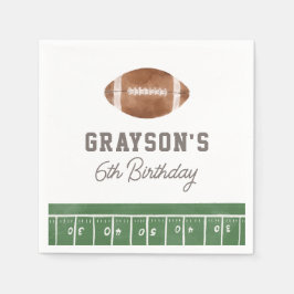 Football Boy Birthday Party Servet