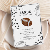 Football Boys Verjaardagsfeestje Kaart