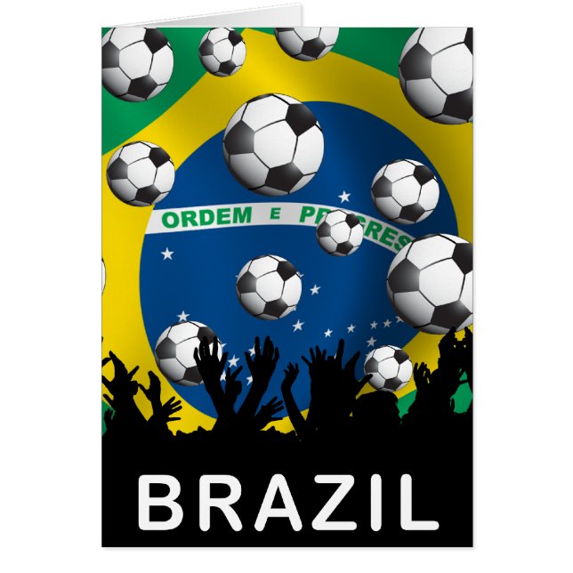 Football Brazilië (Voorkant)