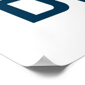 Football Brazilië Poster (Hoek)