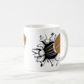 Football Breakout Koffiemok (Voorkant rechts)