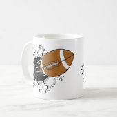 Football Breakout Koffiemok (Voorkant links)