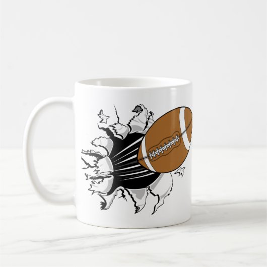 Football Breakout Koffiemok (Links)