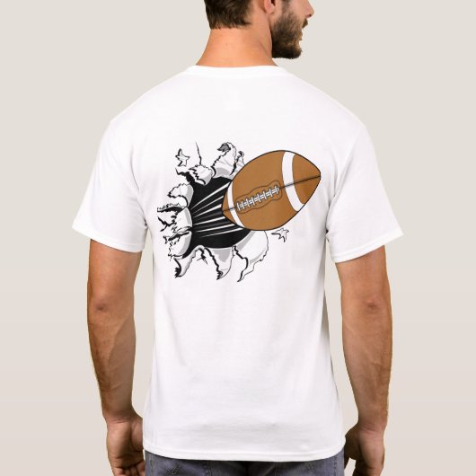 Football Breakout T-shirt (Achterkant)