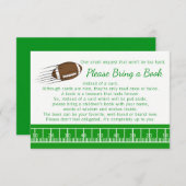 Football Breng een Boek Kaarten (Voorkant / Achterkant)