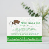 Football Breng een Boek Kaarten (Staand voorkant)