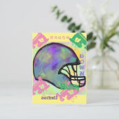 FOOTBALL BRIEFKAART (Staand voorkant)