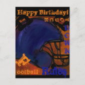 FOOTBALL BRIEFKAART (Voorkant)