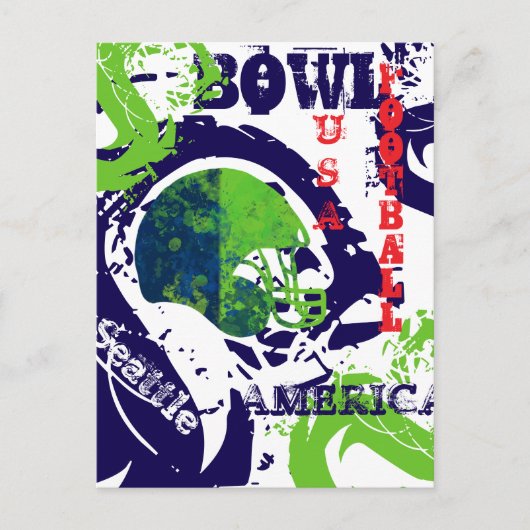 FOOTBALL BRIEFKAART (Voorkant)