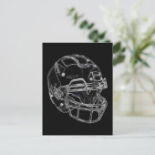 Football Briefkaart (Staand voorkant)