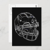 Football Briefkaart (Voorkant / Achterkant)