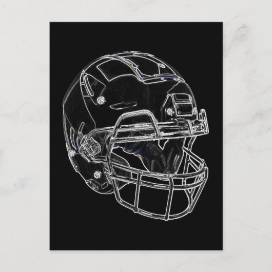 Football Briefkaart (Voorkant)