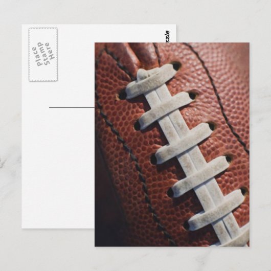 Football Briefkaart (Voorkant / Achterkant)