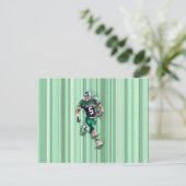 Football Briefkaart (Staand voorkant)