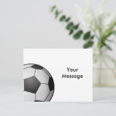Football Briefkaart (Staand voorkant)