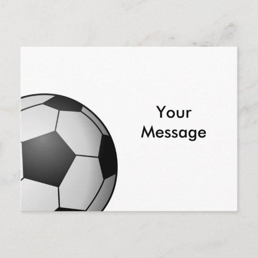 Football Briefkaart (Voorkant)