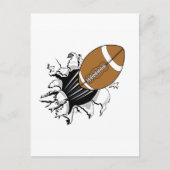 Football Briefkaart (Voorkant)