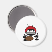 Football bug magneet (Voorkant / Achterkant)