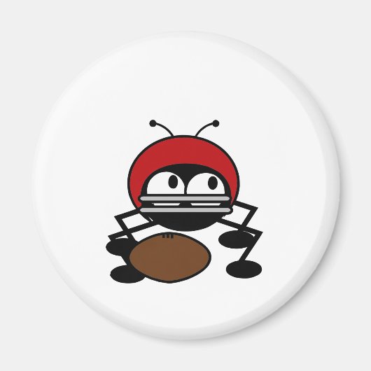 Football bug magneet (Voorkant)