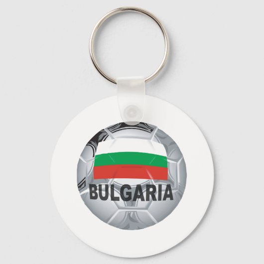 Football Bulgarije Sleutelhanger (Voorkant)