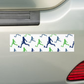 FOOTBALL BUMPERSTICKER (Op auto)