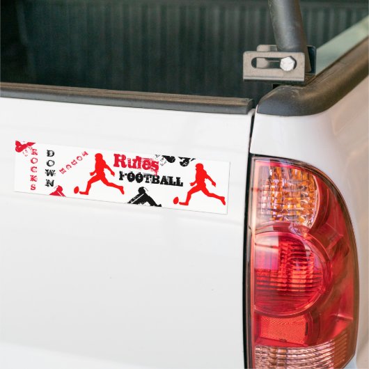 FOOTBALL BUMPERSTICKER (Op Truck)
