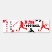 FOOTBALL BUMPERSTICKER (Voorkant)