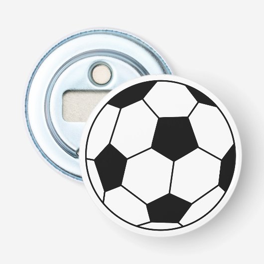 Football Button Flesopener (Voorkant)