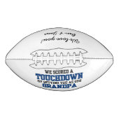 Football cadeau voor grootvader voor Vaderdag (Voorkant)