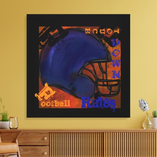 FOOTBALL CANVAS AFDRUK (Insitu (Woonkamer))