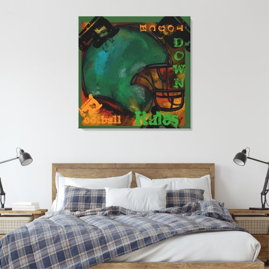 FOOTBALL CANVAS AFDRUK (Insitu (Slaapkamer))