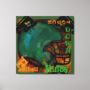 FOOTBALL CANVAS AFDRUK