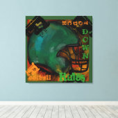 FOOTBALL CANVAS AFDRUK (Insitu (Houten vloer))