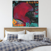 FOOTBALL CANVAS AFDRUK (Insitu (Slaapkamer))