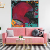 FOOTBALL CANVAS AFDRUK (Insitu (Woonkamer))