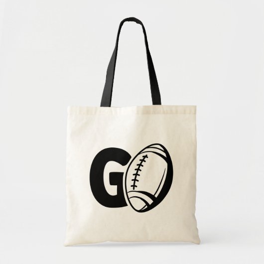 FOOTBALL - CANVAS TAS (Voorkant)