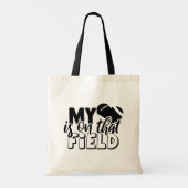 FOOTBALL - CANVAS TAS (Achterkant)