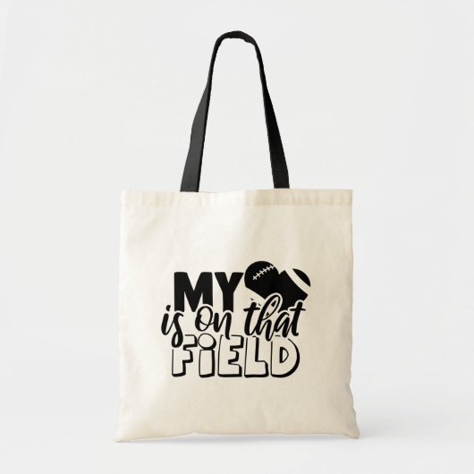 FOOTBALL - CANVAS TAS (Voorkant)
