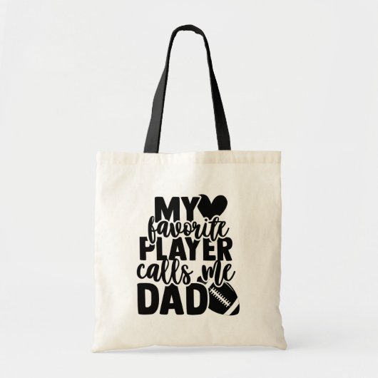FOOTBALL - CANVAS TAS (Voorkant)