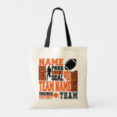 FOOTBALL - CANVAS TAS (Achterkant)