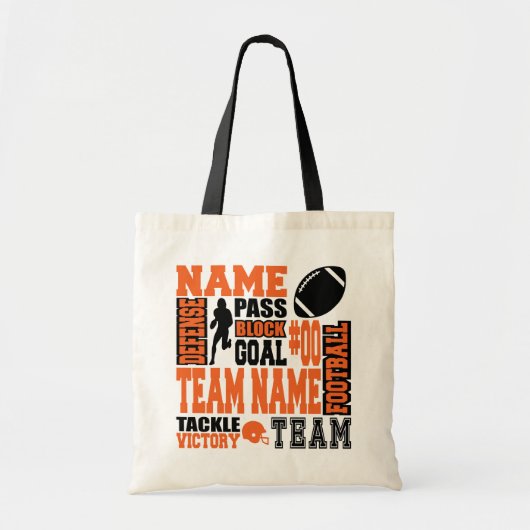 FOOTBALL - CANVAS TAS (Voorkant)