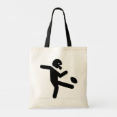 FOOTBALL - CANVAS TAS (Achterkant)