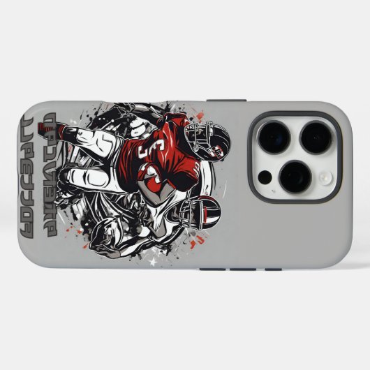 FOOTBALL Case-Mate iPhone CASE (Achterkant (horizontaal))