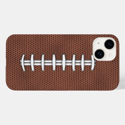 Football Case-Mate iPhone Case (Achterkant (horizontaal))