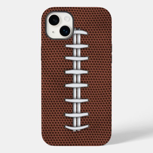 Football Case-Mate iPhone Case (Achterkant)