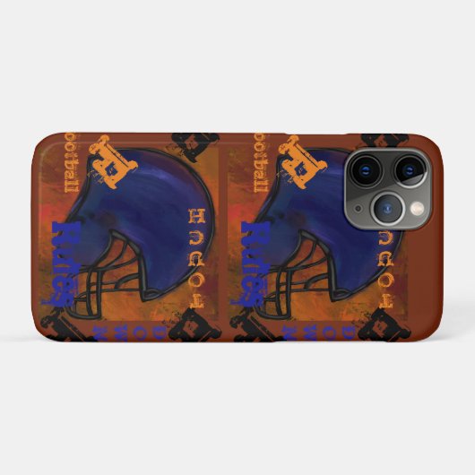 FOOTBALL Case-Mate iPhone CASE (Achterkant (horizontaal))