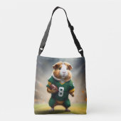 Football-cavia, Crossbody Tas (Achterkant)